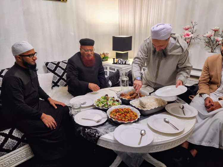 haykh Sa’id Muqaddami hosting Shaykh at his house (Lochem)