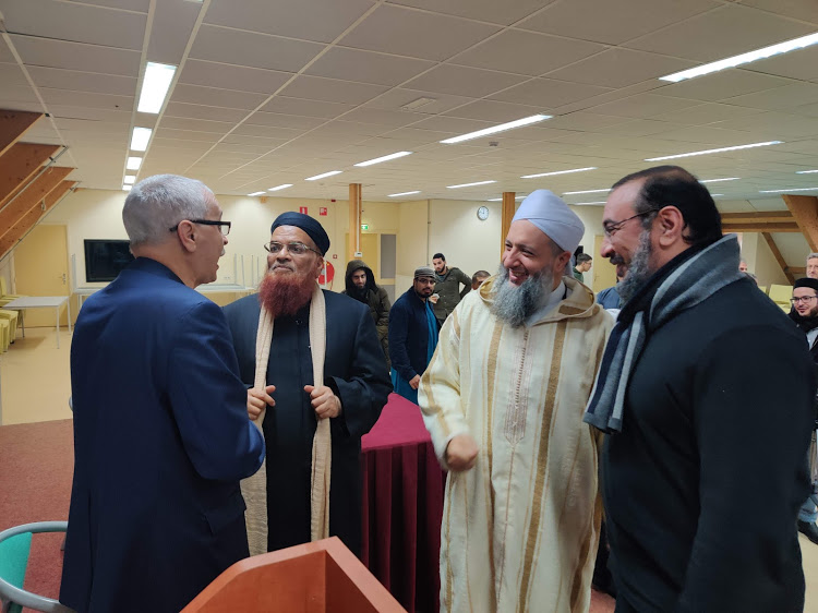 At the Islamic University (Rotterdam)